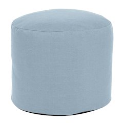 Tall Pouf Sterling Breeze