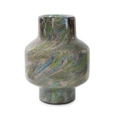 Kabir Glass Vase-  Short