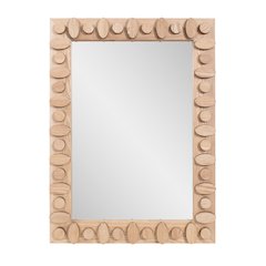 Robin Baron Winfield Wooden Rectangular Vanity Mirror