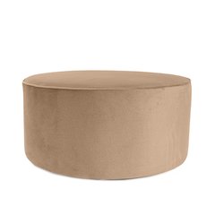 Universal 36" Round Ottoman Qivuit Camel