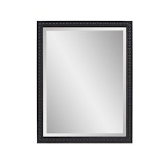 Beaded Vanity Mirror - Black