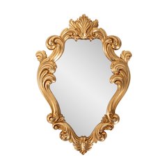 French D' Amboise Collection of Gold Petite Mirrors- Oblong