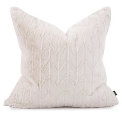 24 x 24 Angora Natural Pillow  - Poly Insert