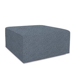 Universal Square Ottoman Panama Indigo