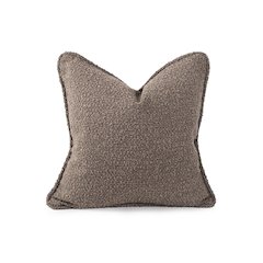 20 x 20 Pillow  Barbet Chocolate  - Down Insert