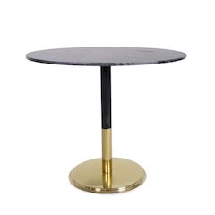 Micca Bistro Table in Black Marble