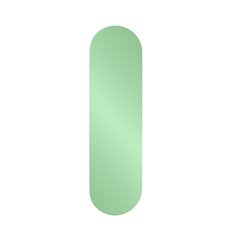 Balducci Oval Emerald Green Mirror Long