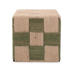 Escobedo Square Jute Side Table