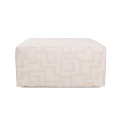 Indoor/Outdoor Universal Square Ottoman Syros Natural