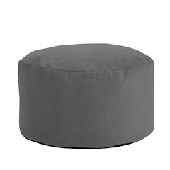 Foot Pouf Bella Pewter