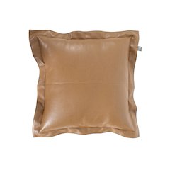 Scroll Puff Ottoman Avanti Bronze Titanium Frame