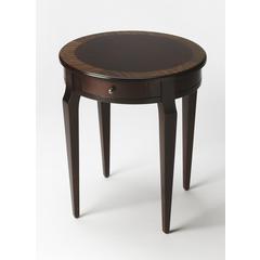 Archer 1 Drawer Side Table, Dark Brown