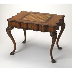 Bianchi Traditional Game Table, Medium Brown