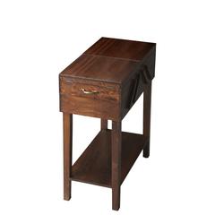 Dirzo Rectangular Storage Table, Dark Brown