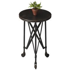Costigan Flat Side Table, Black