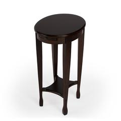 Arielle Side Table, Dark Brown