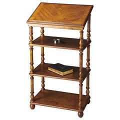 Vintage Oak Library Stand, Belen Kox