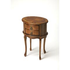 Company Whitley Oval Side Table, Medium Brown