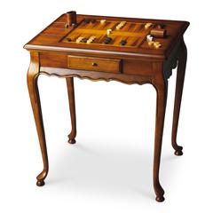Bannockburn Game Table, Medium Brown