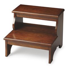 Melrose Step Stool, Medium Brown