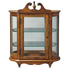 Melinda Wall Curio, Medium Brown