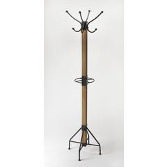 Logan Square Rustic Coat Rack/Tree, Medium Brown