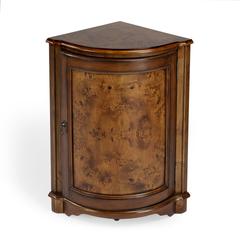 Durham Corner Cabinet, Medium Brown