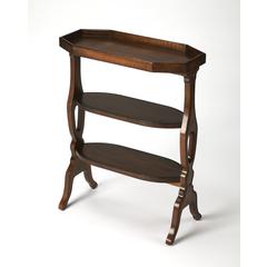 Hadley Side Table, Dark Brown