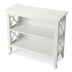 Cottage White Low Bookcase, Belen Kox