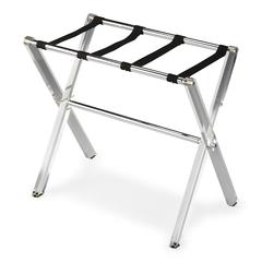 Crystal Clear Folding Acrylic Luggage Rack, Clear