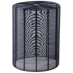 Renwick Iron Cage Side Table, Black