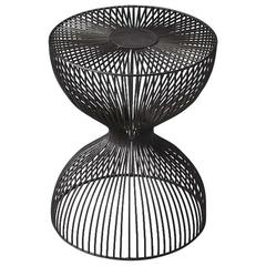 Nicholas Metal Side Table, Black