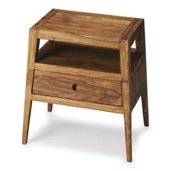 Stockholm Modern Side Table, Light Brown