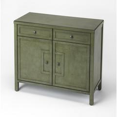 Imperial Wood Accent Cabinet, Green