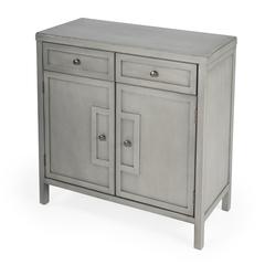 Imperial Wood Accent Cabinet, Gray