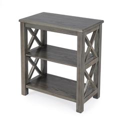 Vance 2 Shelf 22"W Bookcase, Light Brown