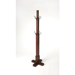 Webster Coat Rack/Tree, Medium Brown