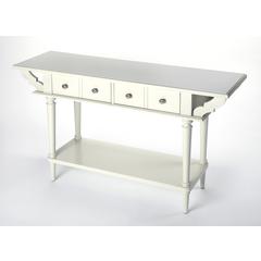 Talia Console Table, White