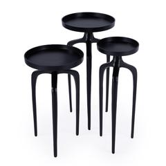 Emilie Outdoor Scatter Table Set of 3,