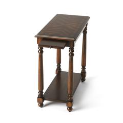 Devane Side Table, Dark Brown