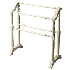 Lillian  Blanket Stand, White