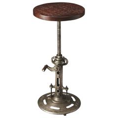 Wood & Metal Industrial Bar Stool, Belen Kox