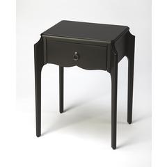 Wilshire  Nightstand, Black