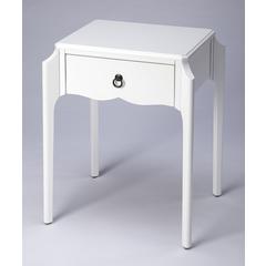 Wilshire  Nightstand, White