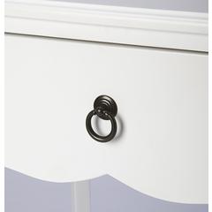 Butler Wilshire Glossy White  Nightstand