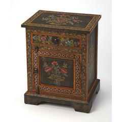 Bihar Hand Painted Chest, Multi-Color