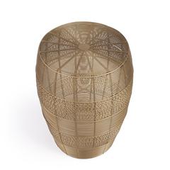 Bellarose  Metal Side Table, Gold