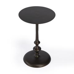 Ivanna Metal Side Table, Bronze