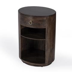 Carnolitta One Drawer End Table, Dark Brown