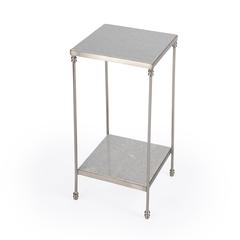 Imogen Marble Side Table, White